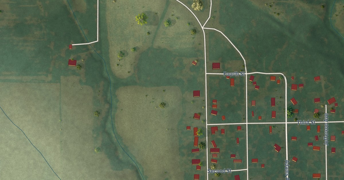 Map of Williamson, Illinois in 2026