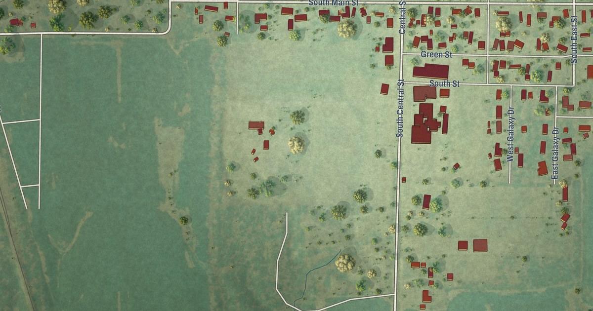 Map of Woodlawn, Illinois in 2026