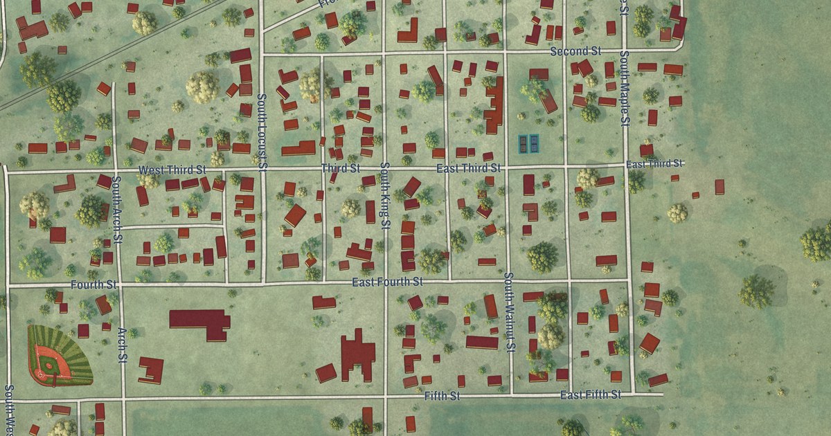 Map of Wyanet, Illinois in 2026
