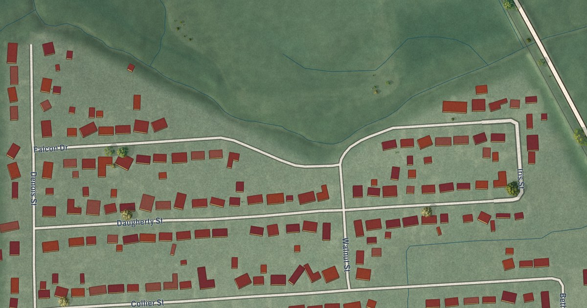 Map of Bethel Village, Indiana in 2026