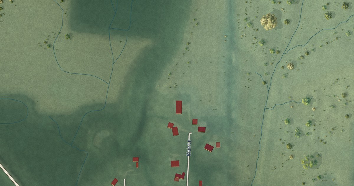 Map of Blairsville, Indiana in 2026