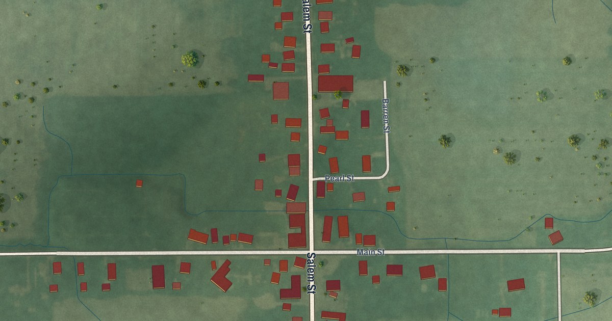 Map of Boston, Indiana in 2026