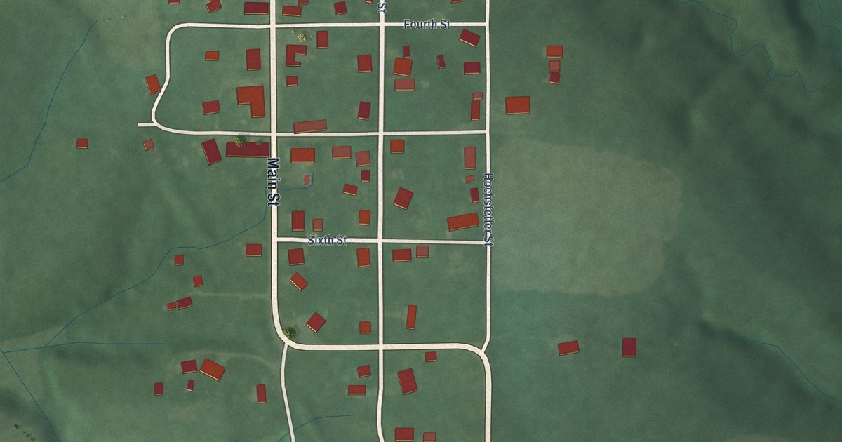 Map of Coal City, Indiana in 2026
