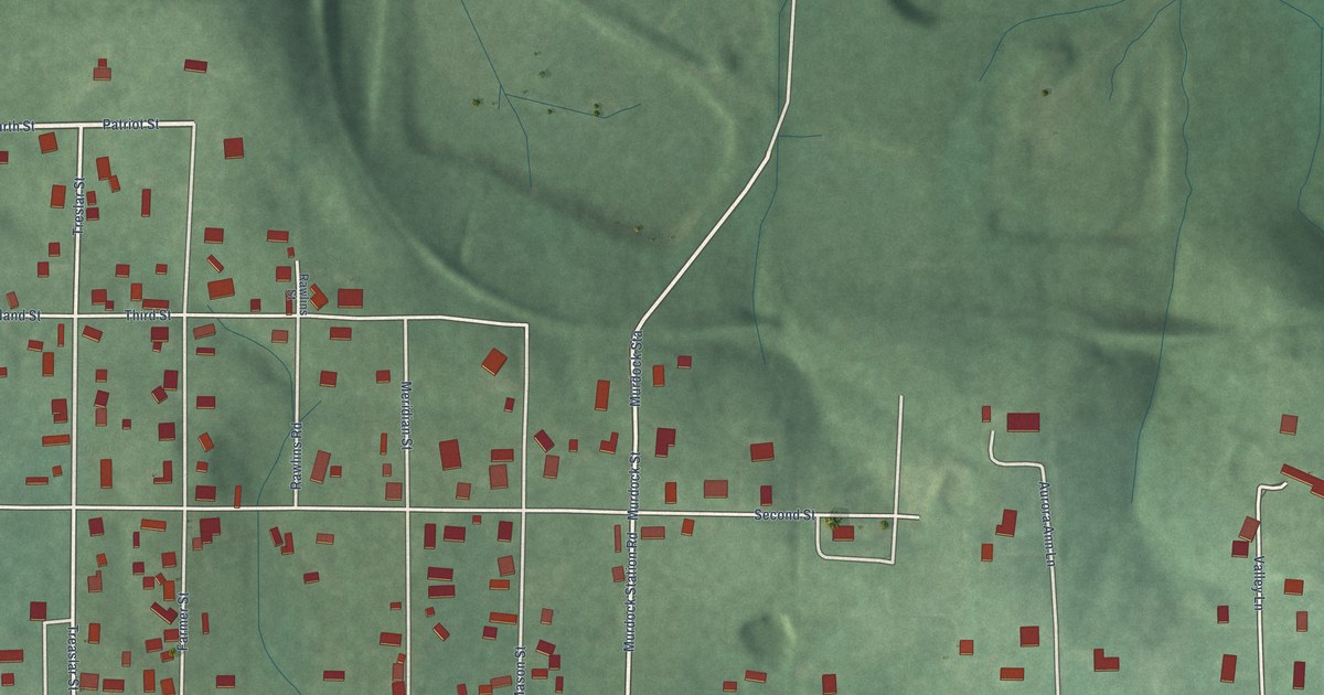 Map of East Oolitic, Indiana in 2026