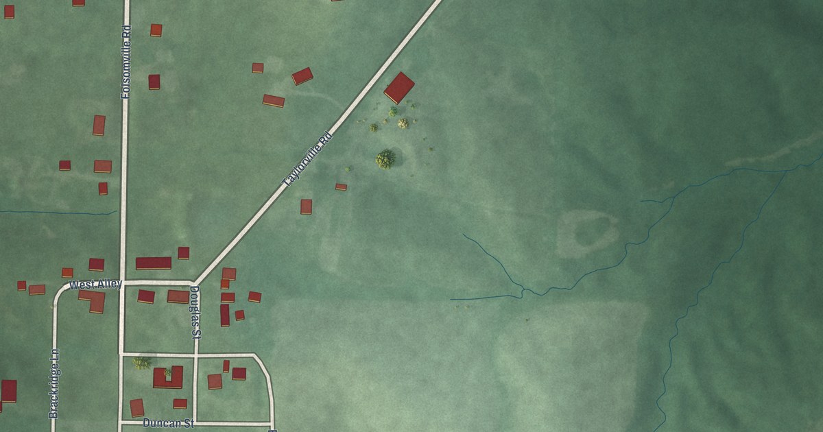 Map of Folsomville, Indiana in 2026