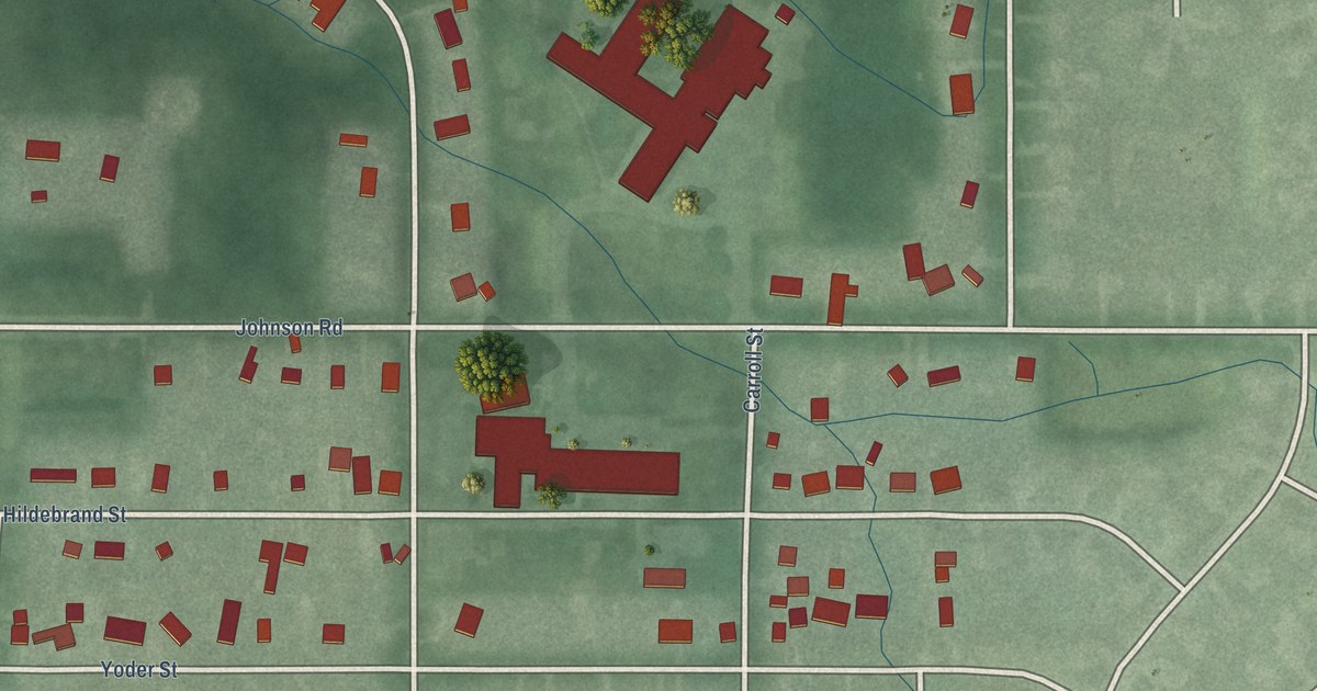 Map of Gilmer Park, Indiana in 2026
