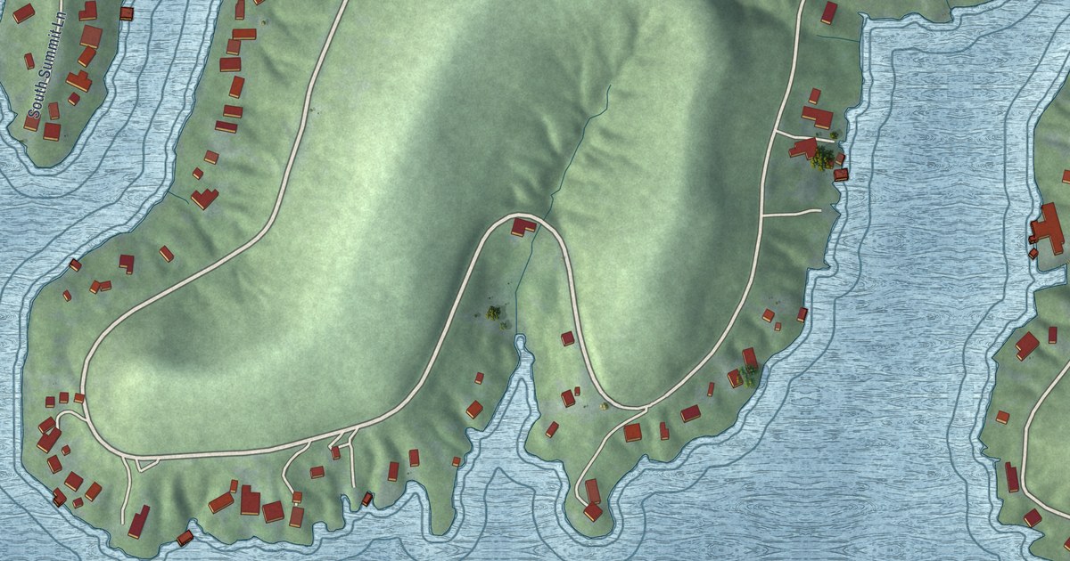 Map of Grandview Lake, Indiana in 2026
