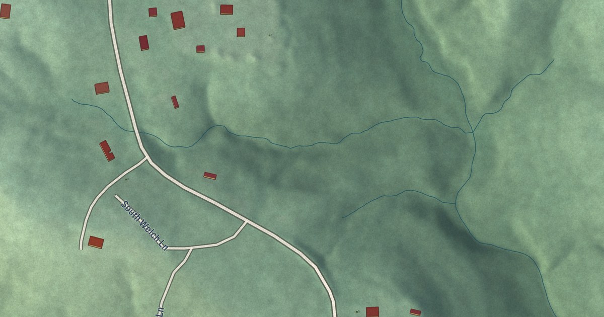 Map of Grantsburg, Indiana in 2026