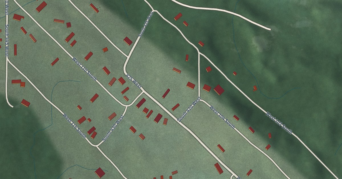 Map of Holiday Woods, Indiana in 2026