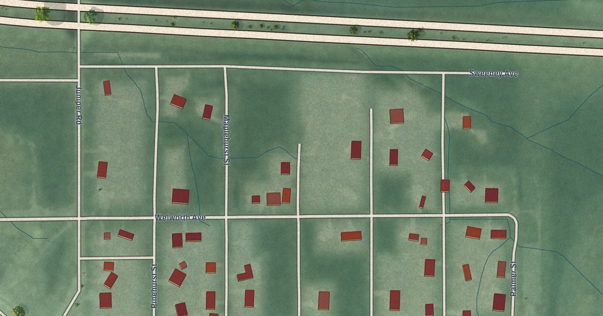 Map of Indian Village, Indiana in 2026