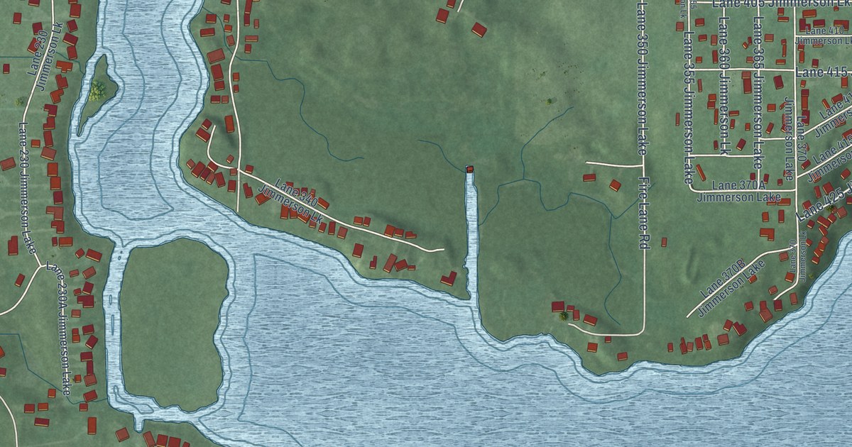 Map of Jimmerson Lake, Indiana in 2026