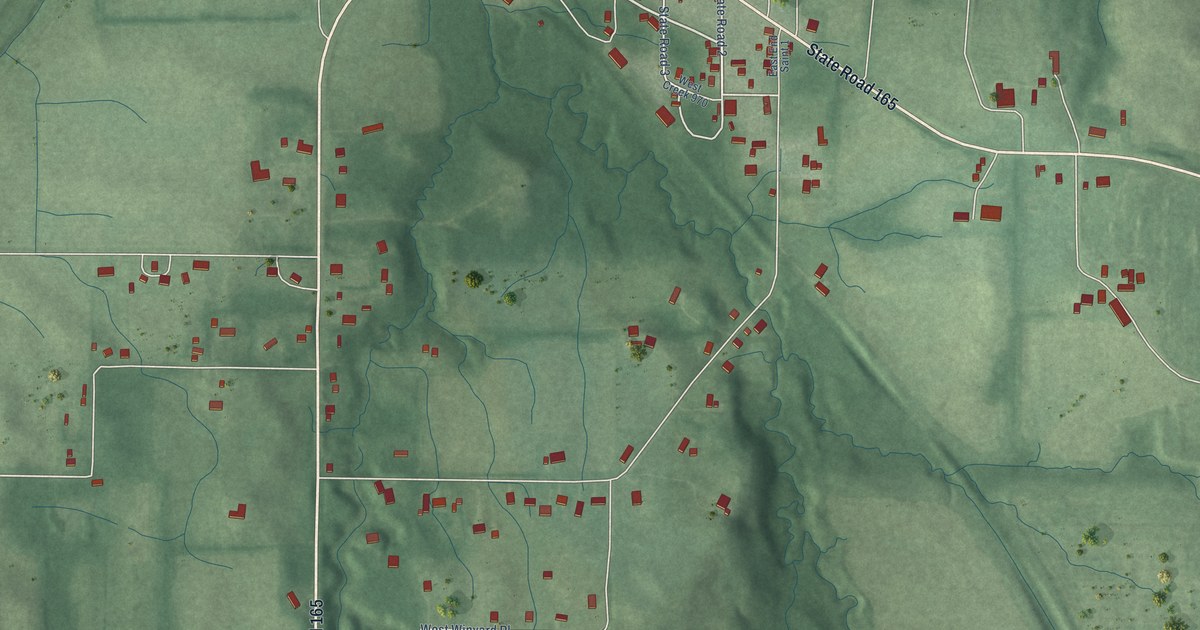Map of Johnson, Indiana in 2026