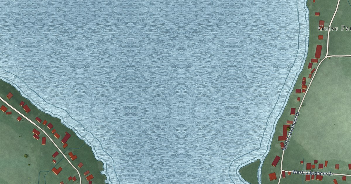 Map of Lake Bruce, Indiana in 2026