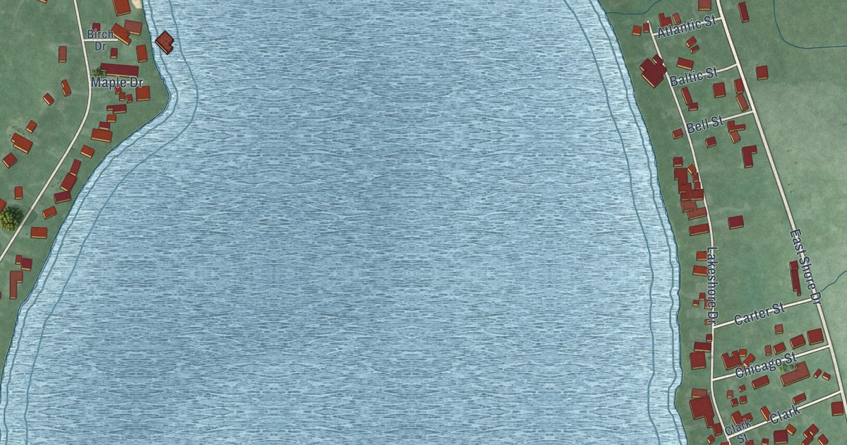 Map of Lake of the Woods, Indiana in 2026