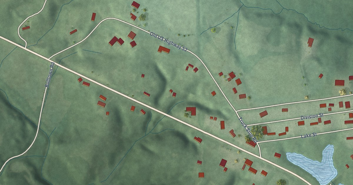 Map of Lake View, Indiana in 2026