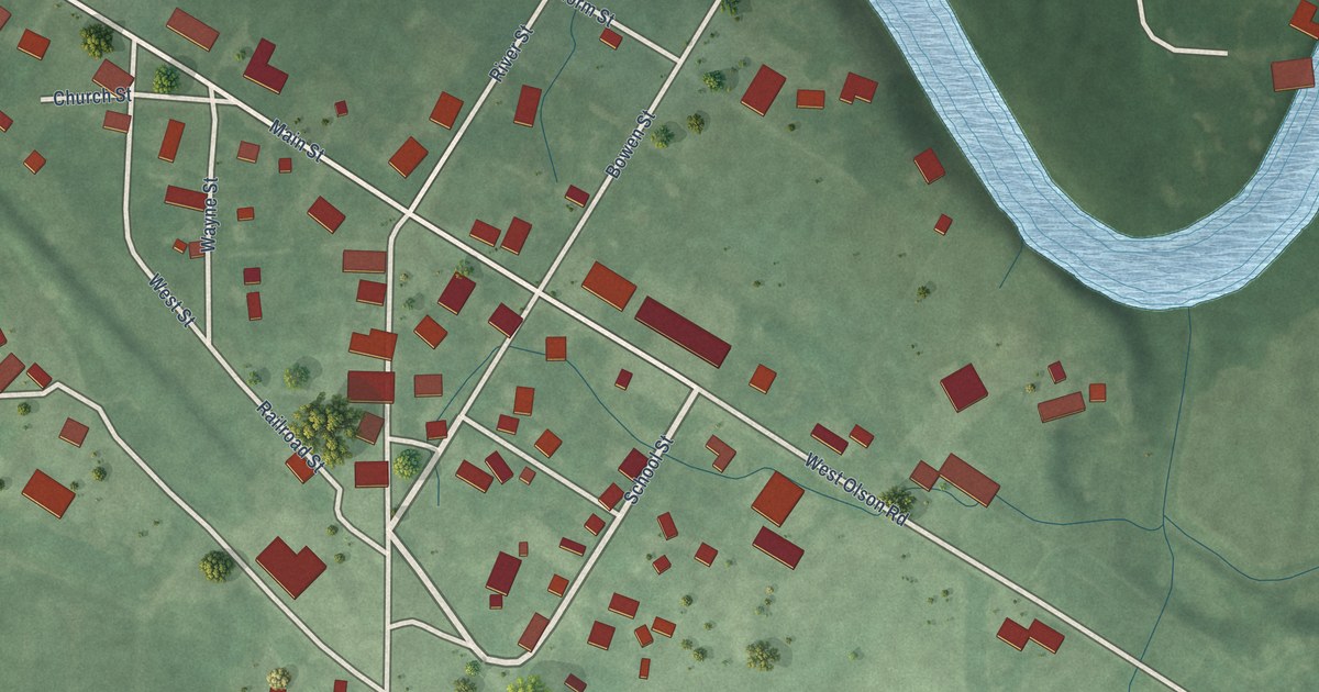 Map of Leiters Ford, Indiana in 2026