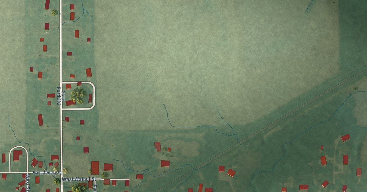 Map of Liberty Center, Indiana in 2026