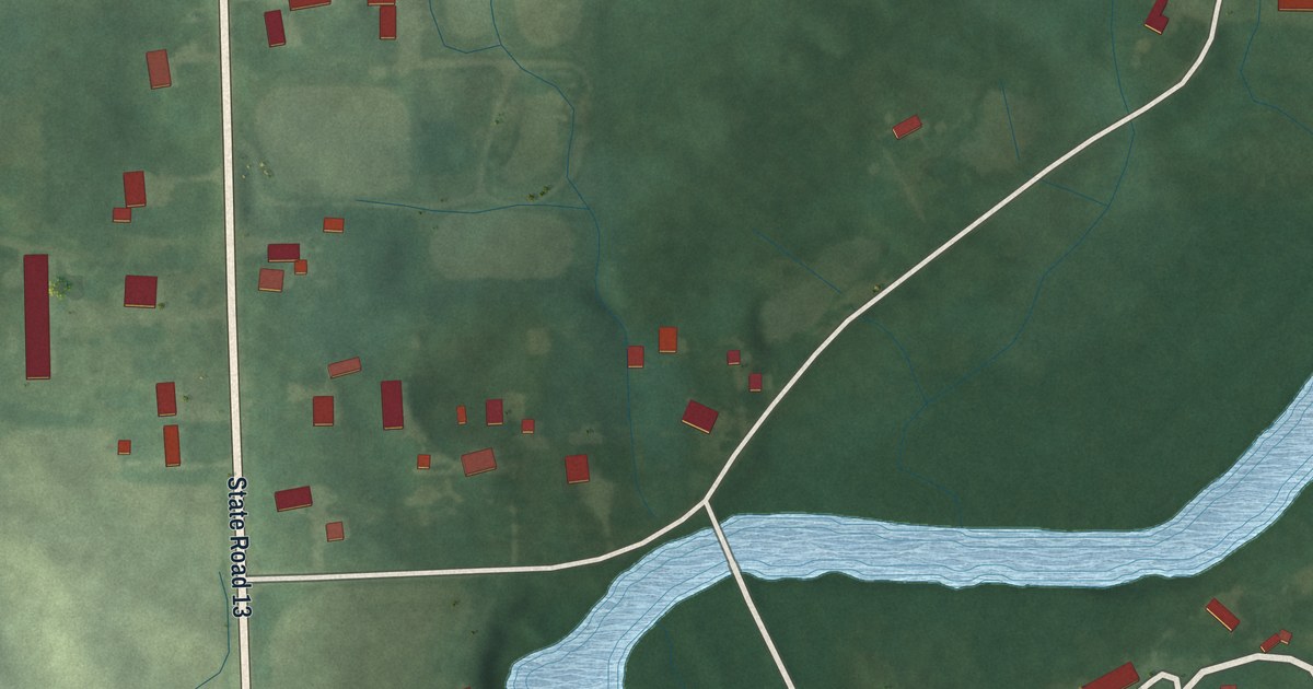 Map of Liberty Mills, Indiana in 2026