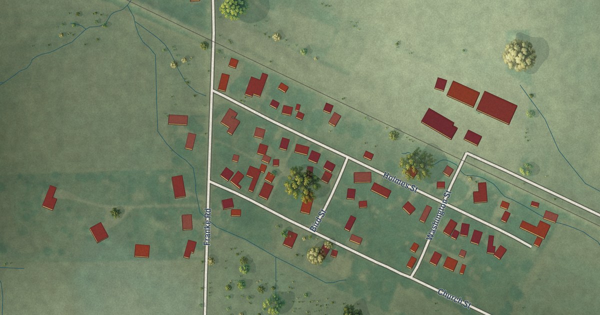 Map of Maples, Indiana in 2026