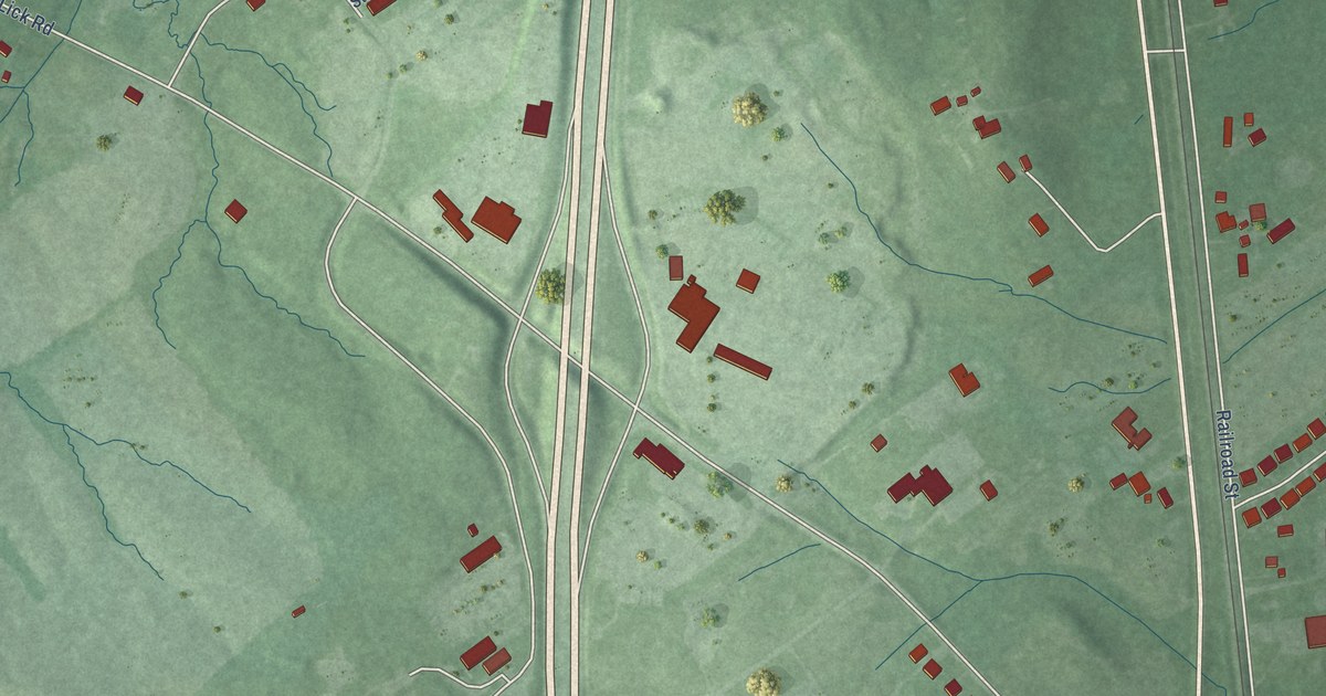 Map of Memphis, Indiana in 2026