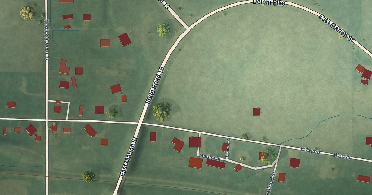 Map of Mier, Indiana in 2026