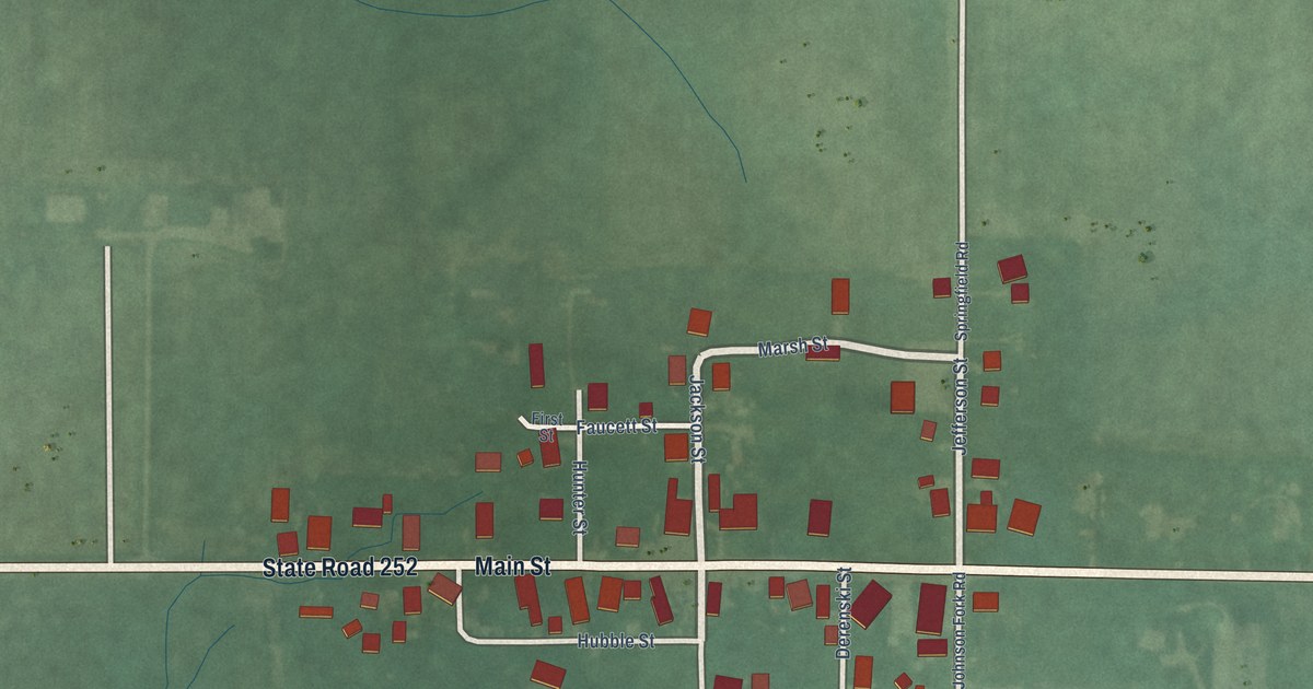 Map of Mount Carmel, Indiana in 2026