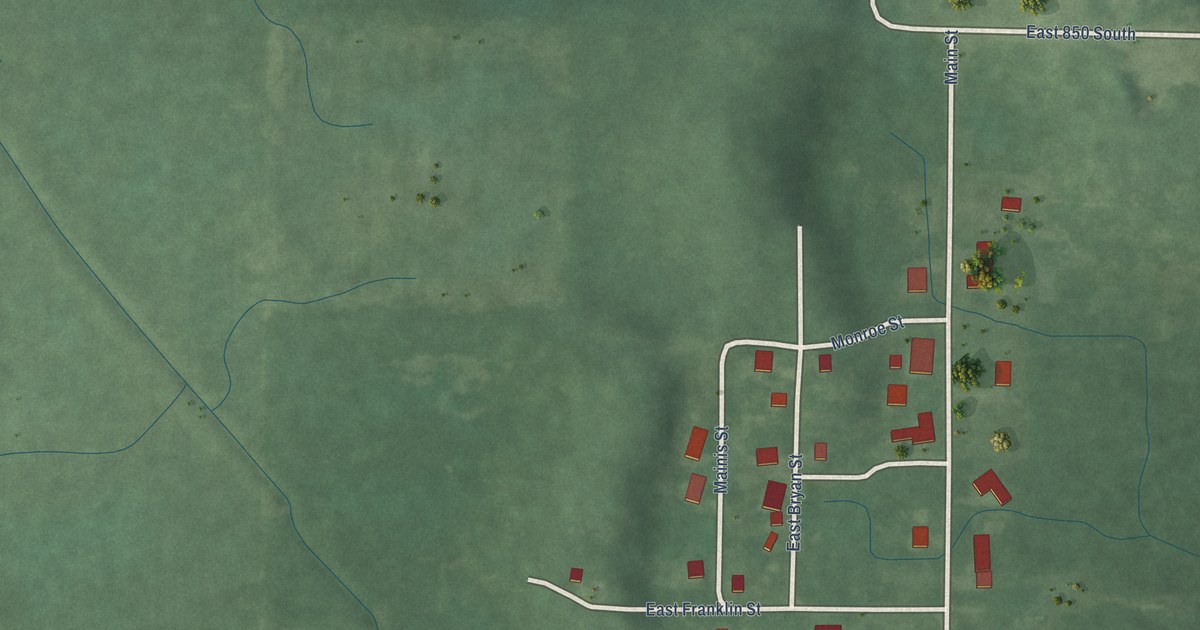 Map of Ora, Indiana in 2026