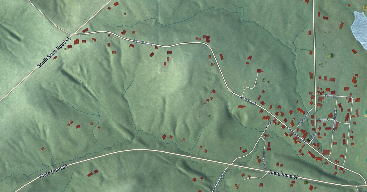 Map of Owensburg, Indiana in 2026