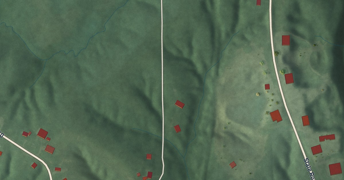 Map of Paris Crossing, Indiana in 2026