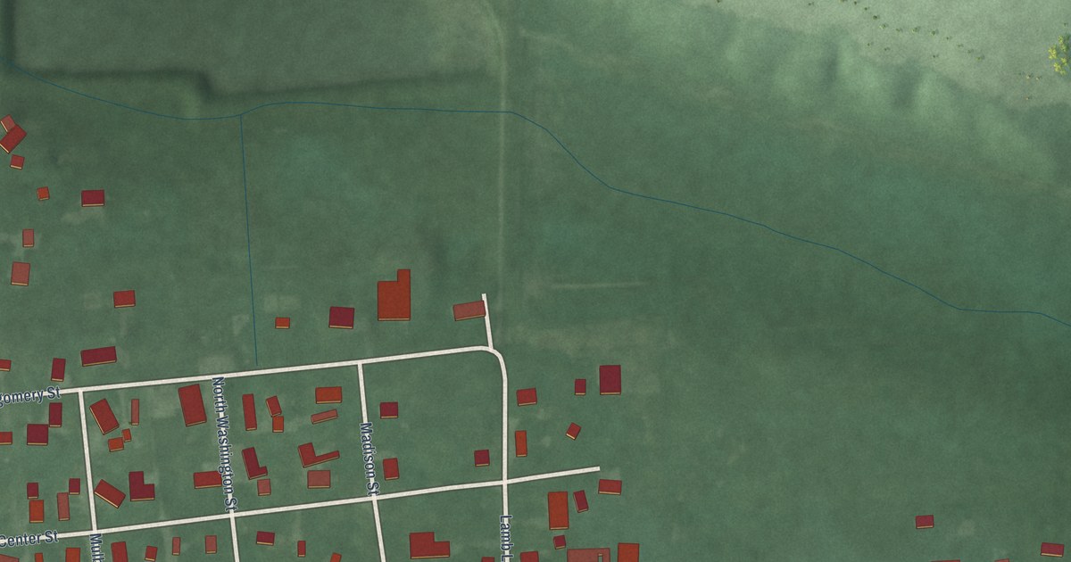 Map of Perkinsville, Indiana in 2026