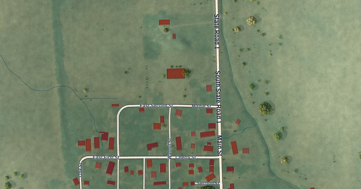Map of Petroleum, Indiana in 2026