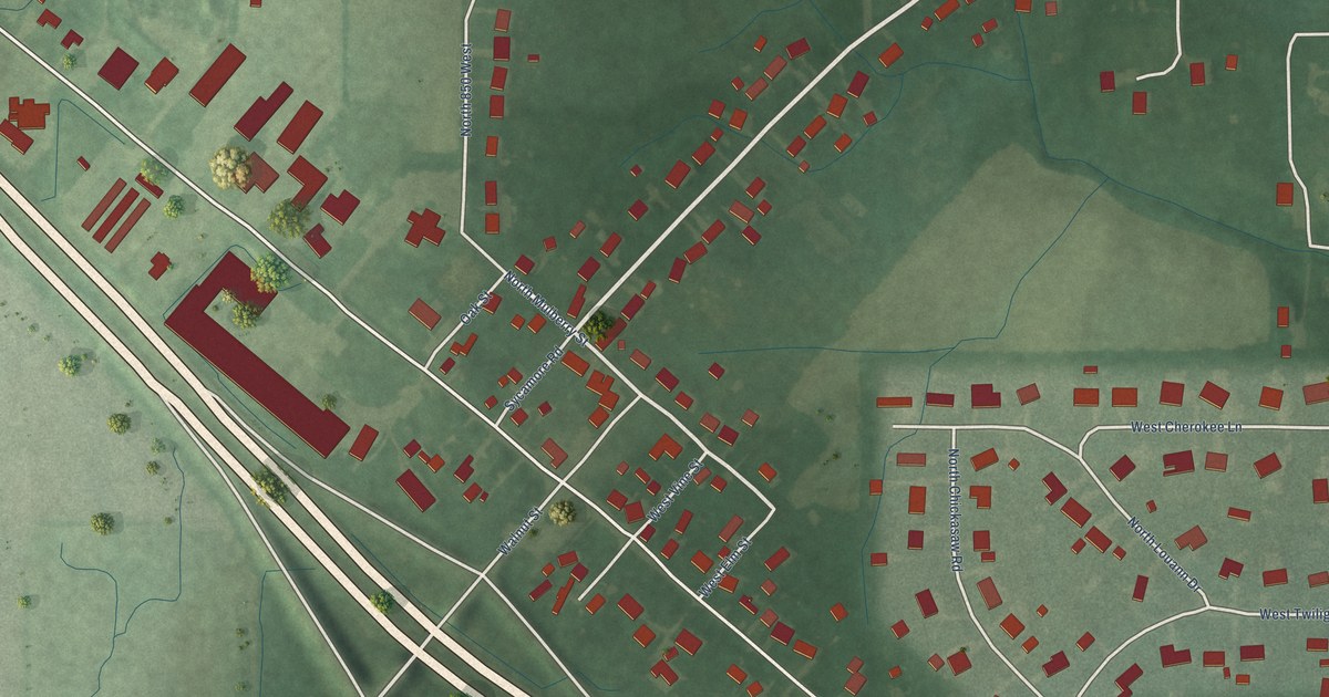 Map of Pleasant View, Indiana in 2026