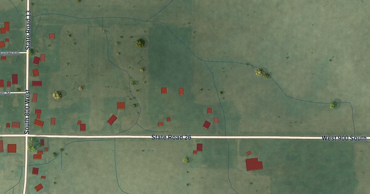 Map of Point Isabel, Indiana in 2026