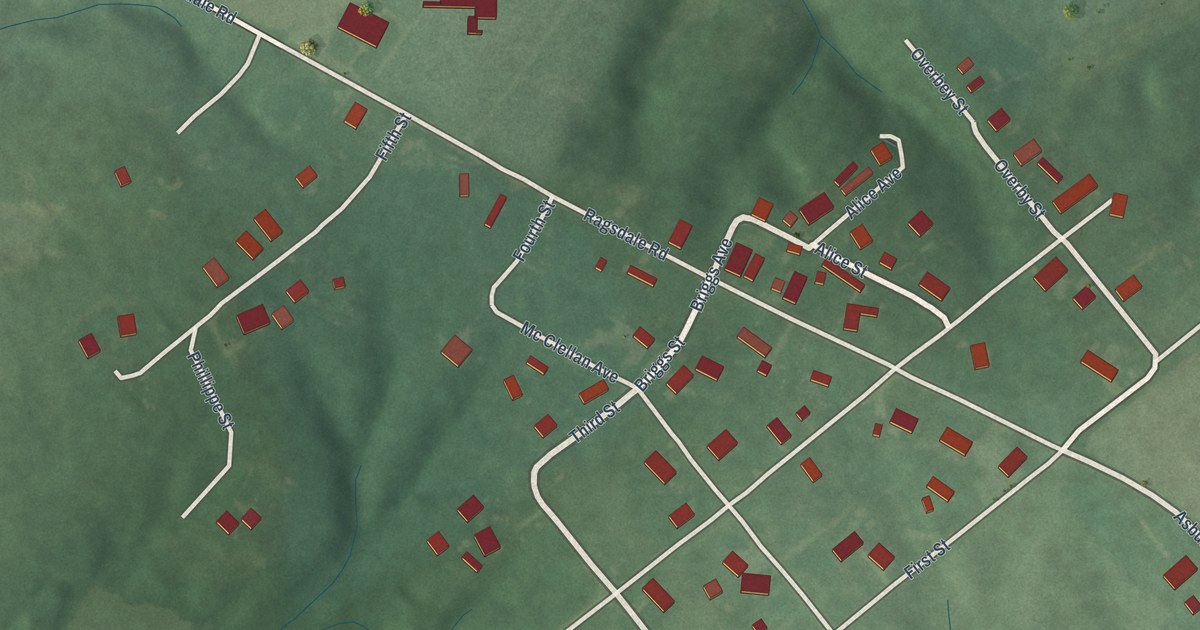 Map of Ragsdale, Indiana in 2026