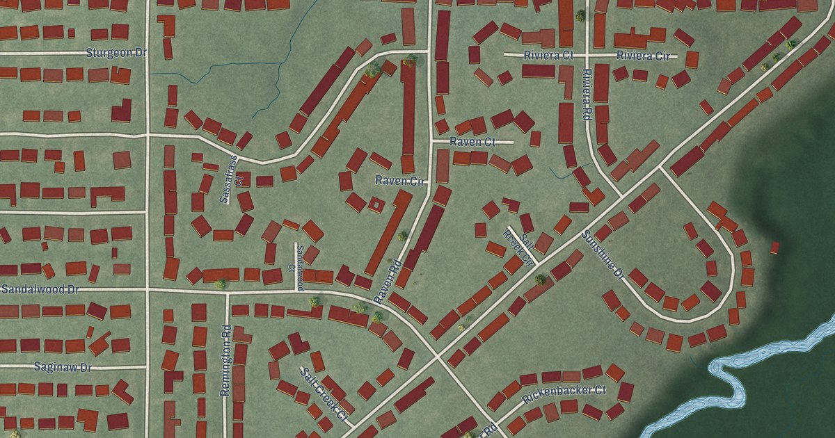 Map of Salt Creek Commons, Indiana in 2026