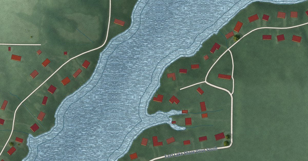Map of Schaefer Lake, Indiana in 2026