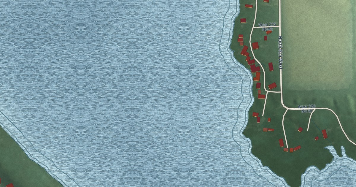 Map of Shipshewana Lake, Indiana in 2026