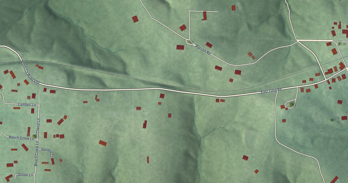 Map of Solsberry, Indiana in 2026
