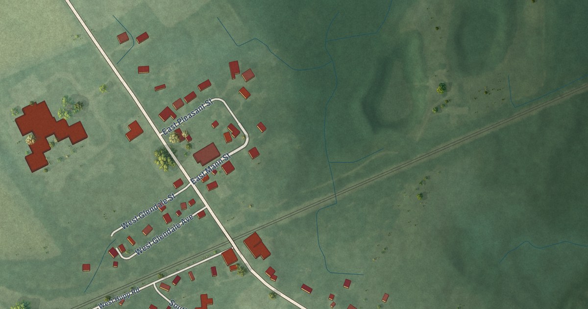 Map of Stillwell, Indiana in 2026
