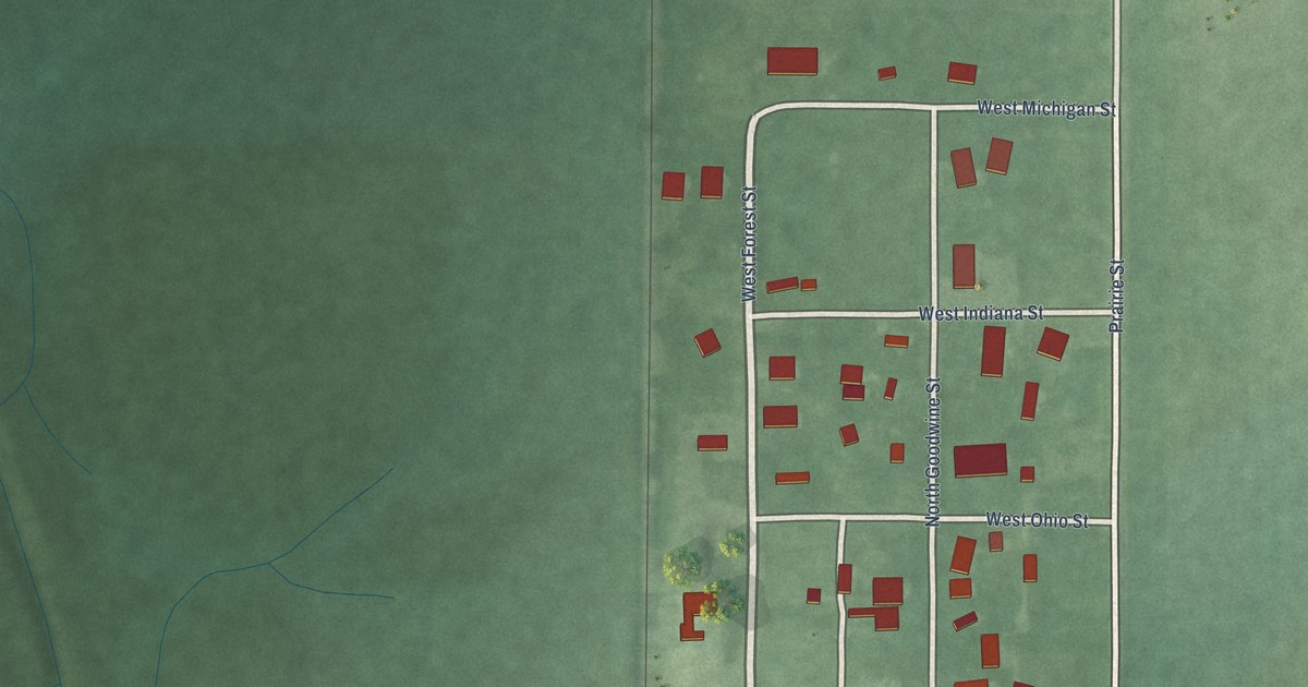 Map of Tab, Indiana in 2026