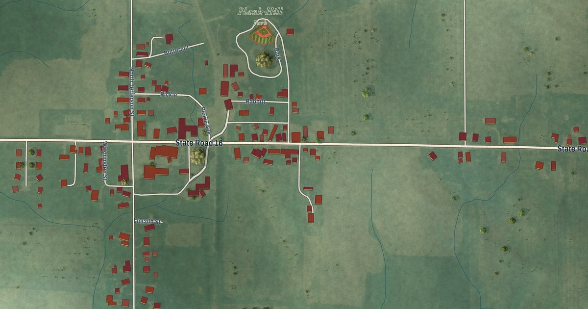 Map of Twelve Mile, Indiana in 2026