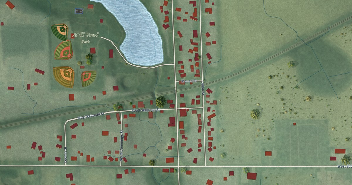 Map of Union Mills, Indiana in 2026