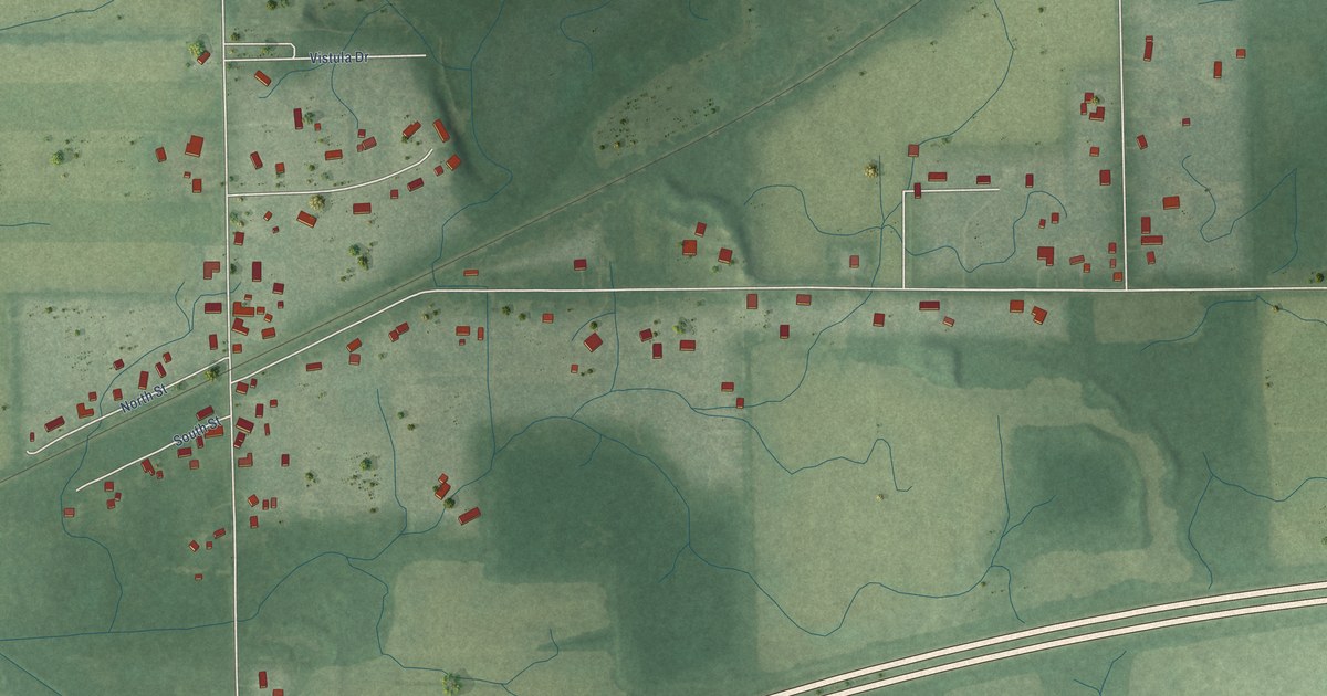 Map of Vistula, Indiana in 2026