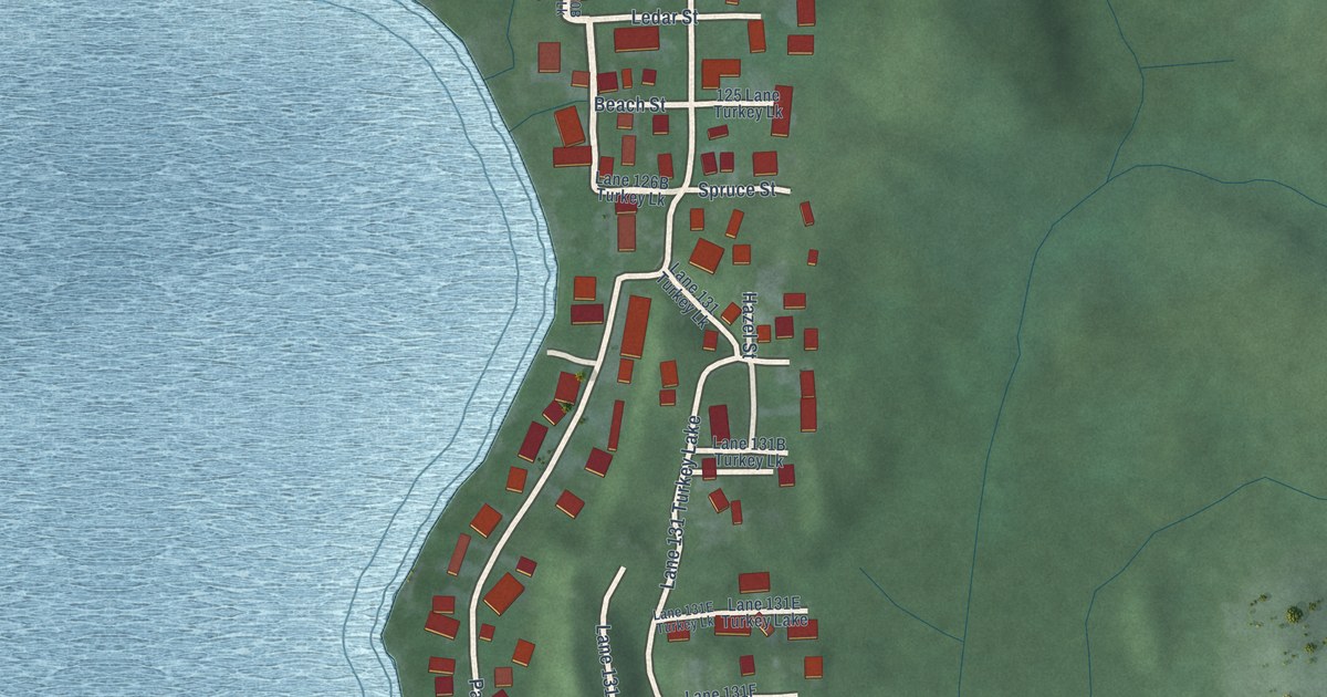 Map of Wildwood, Indiana in 2026