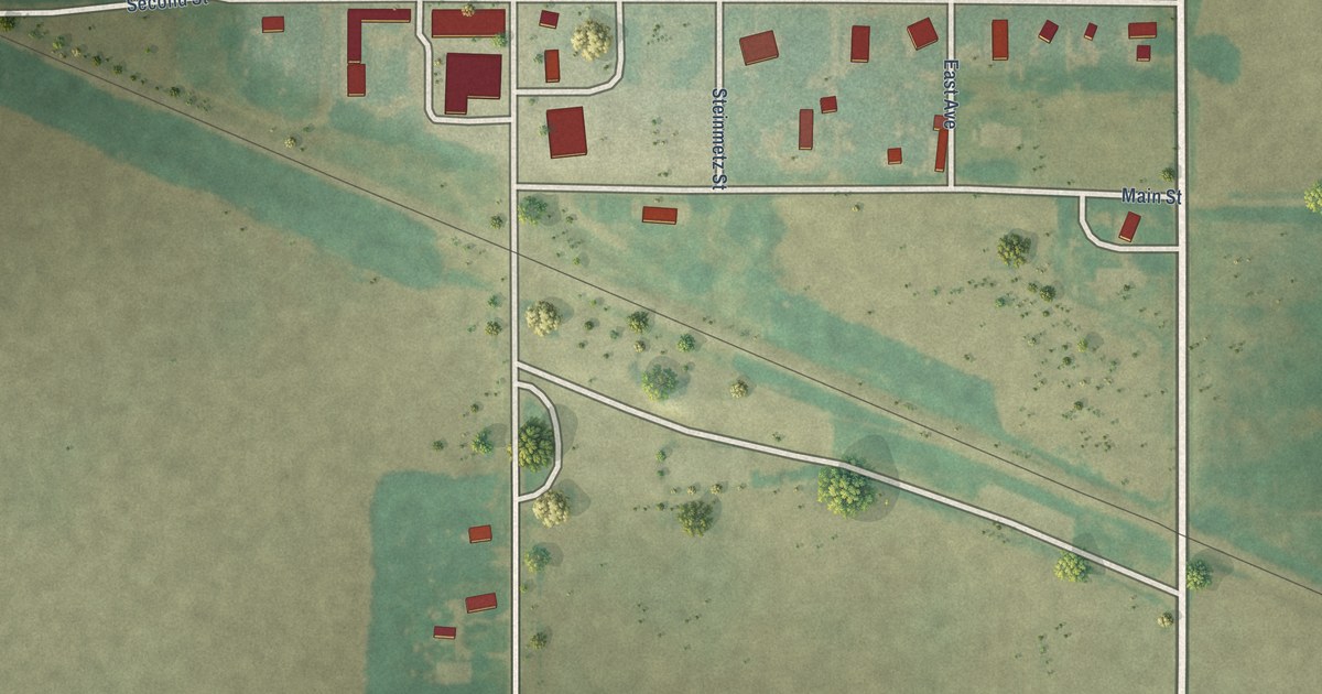 Map of Alden, Kansas in 2026