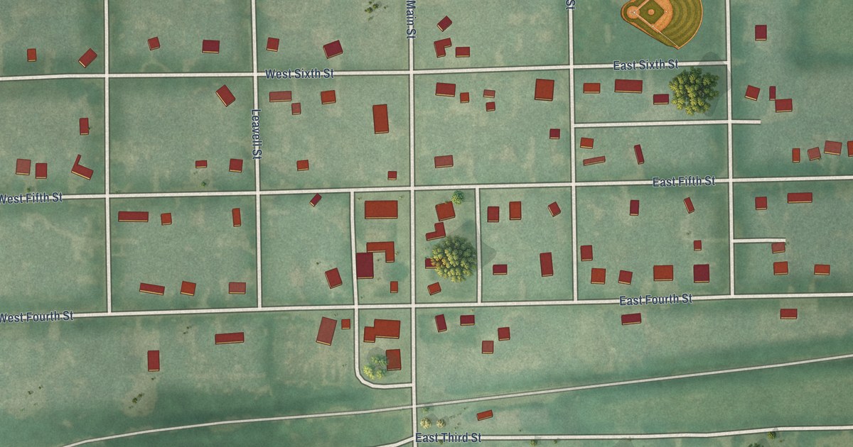 Map of Allen, Kansas in 2026