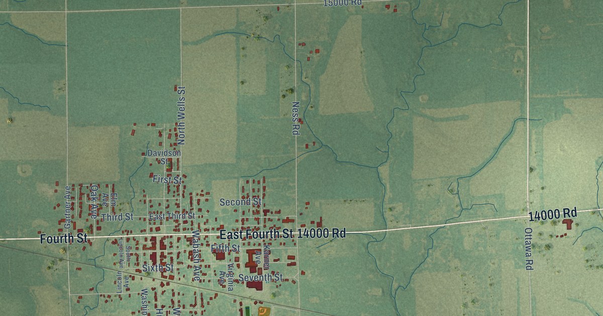 Map of Altamont, Kansas in 2026