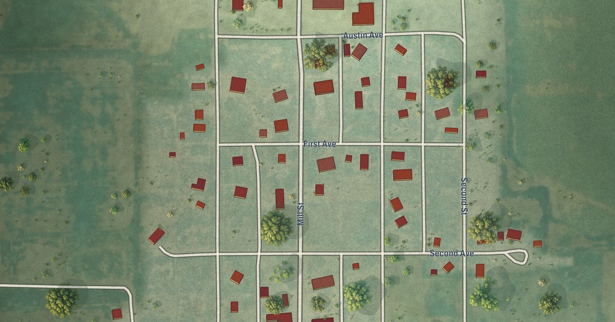 Map of Alton, Kansas in 2026
