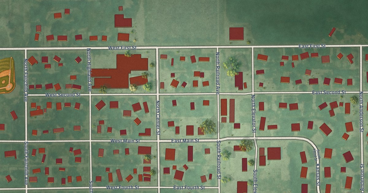 Map of Assaria, Kansas in 2026
