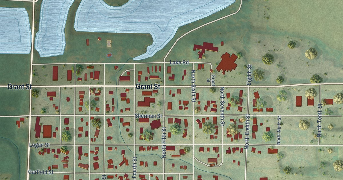 Map of Atwood, Kansas in 2026